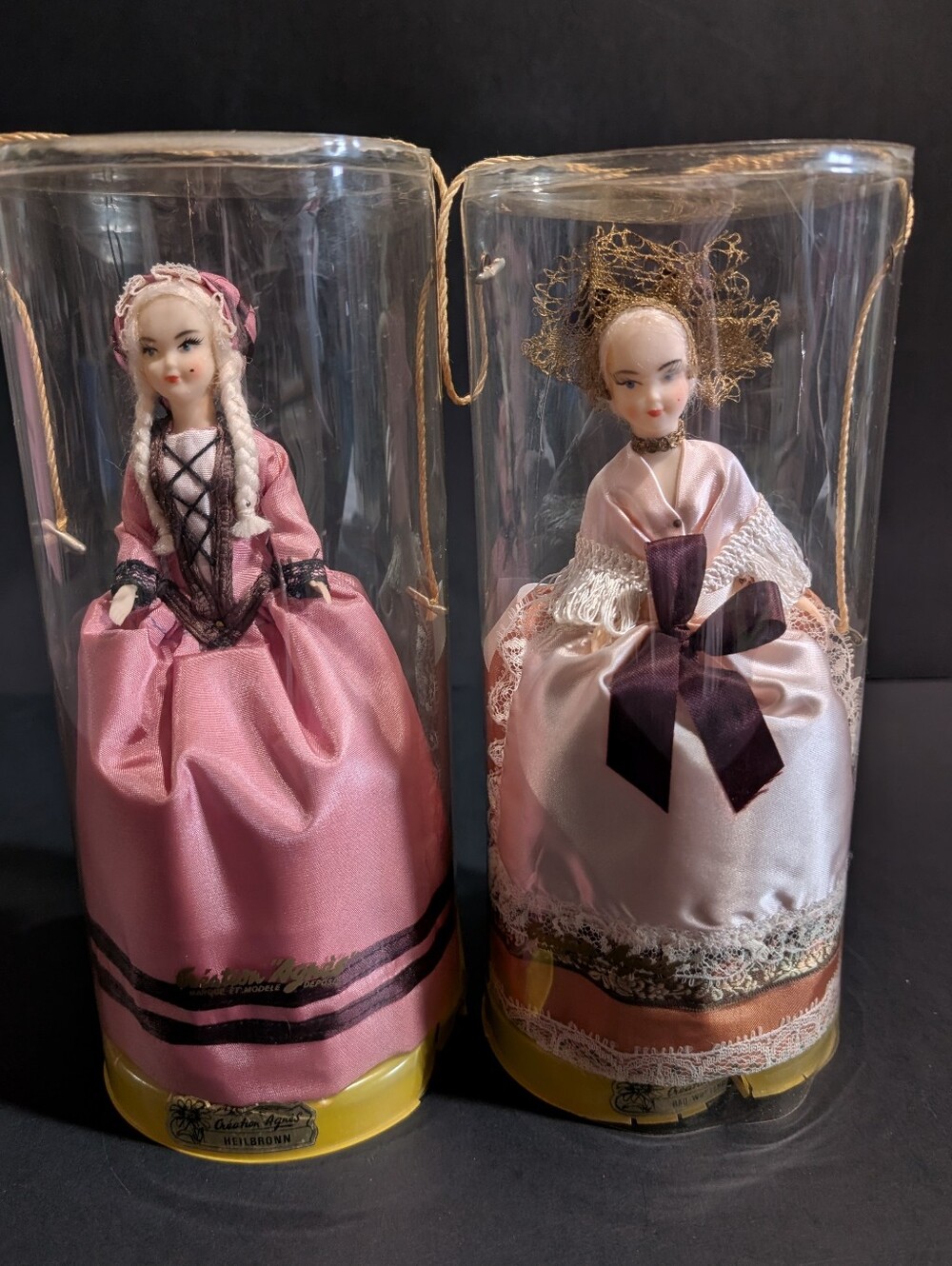Agnes Creations Victorian Ladies Folk Costume Dolls Heillbronn & Rad-Wurtemberg